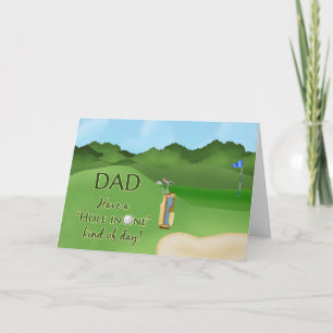 Golf Fars dag för Pappa - Hål i ett Kort