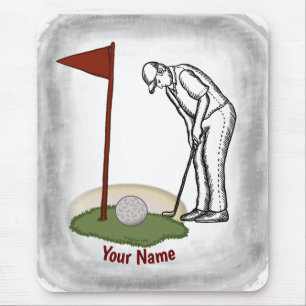 Golf Flagga Musmatta