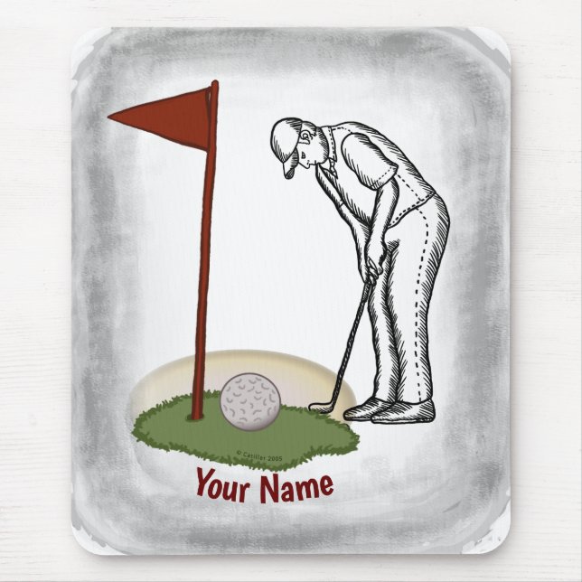 Golf Flagga Musmatta (Framsidan)