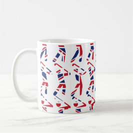 GOLF FLÄKT Best MORSA Alltid Personlig Union Jack Kaffemugg