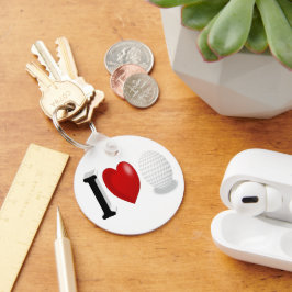 Golf Fläkt Nyckelring