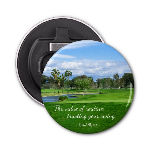 Golf Flaska-öppnare Flasköppnare (Framsidan)