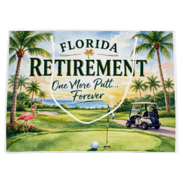 Golf Florida med tema flamingo pensionering