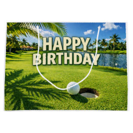 Golf Florida Tema Grattis på födelsedagen
