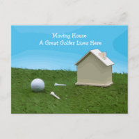 Golf flytta house med en Underbar Golfer Lives här