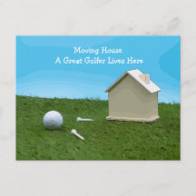 Golf flytta house med en Underbar Golfer Lives här