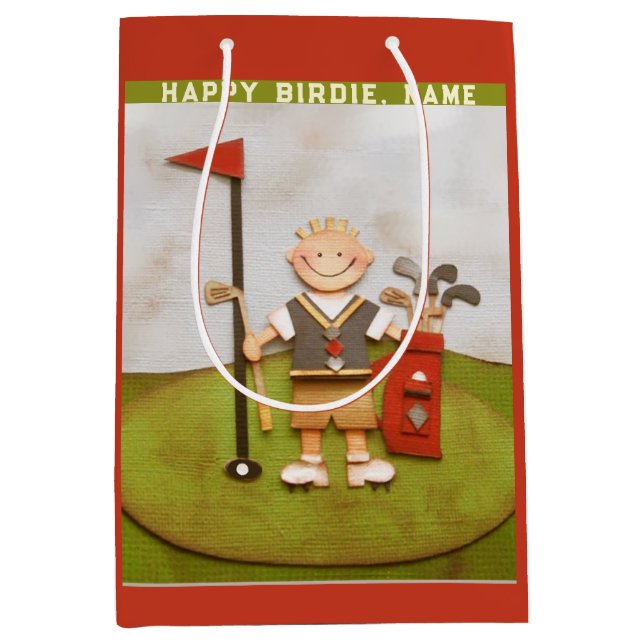Golf födelsedag (Framsidan)