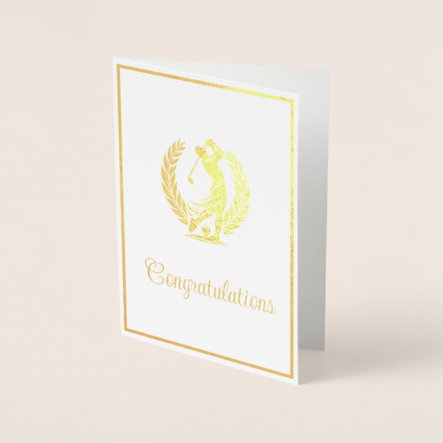 Golf Folierat Kort (Framsida)