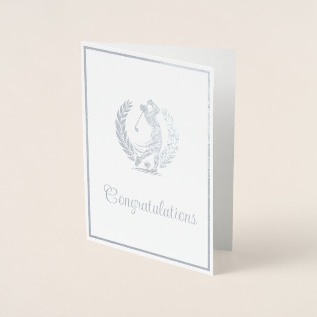 Golf Folierat Kort (Framsida)