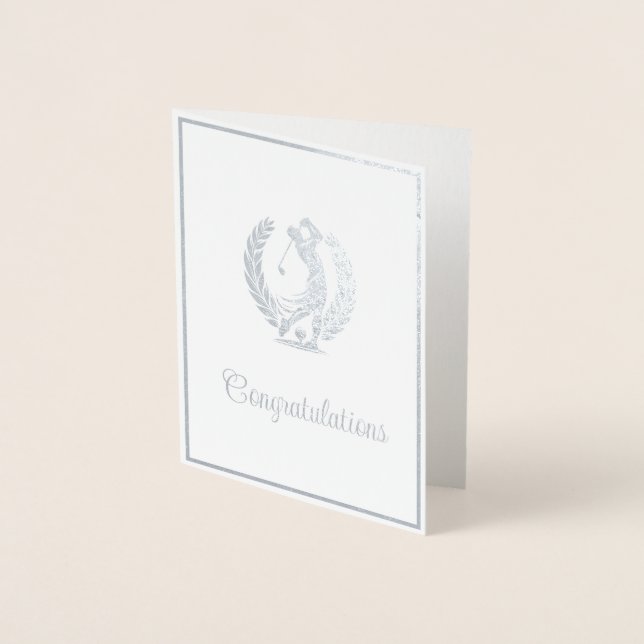 Golf Folierat Kort (Framsida)