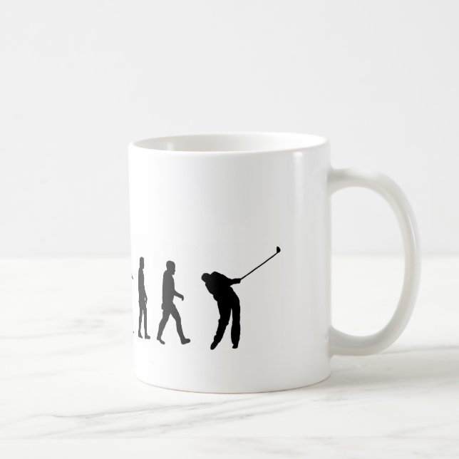 Golf för evolution EVO06, golfare Kaffemugg (Höger)
