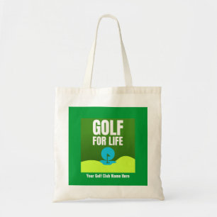 "Golf For Life"-anpassad Golf Tote-bag Tygkasse