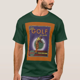 Golf för vård- tee shirt