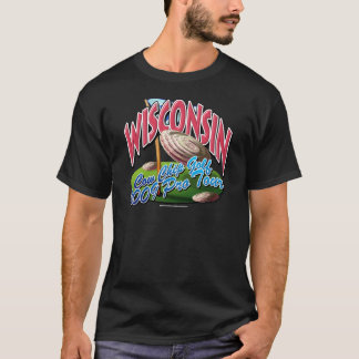 Golf för Wisconsin kochip Tee Shirt