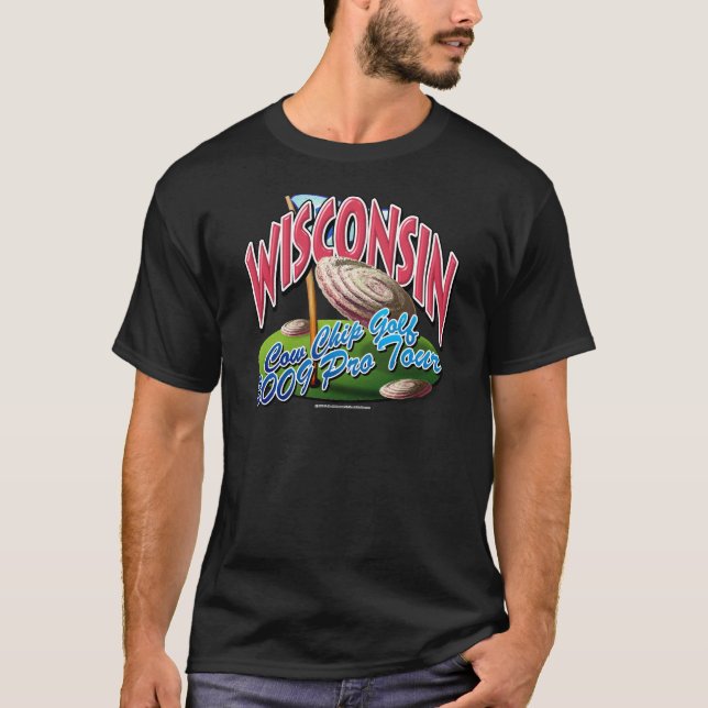 Golf för Wisconsin kochip Tee Shirt (Framsida)