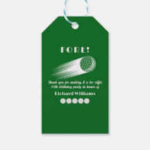 Golf Fore Tee-Riffic Green 50th Birthday Party