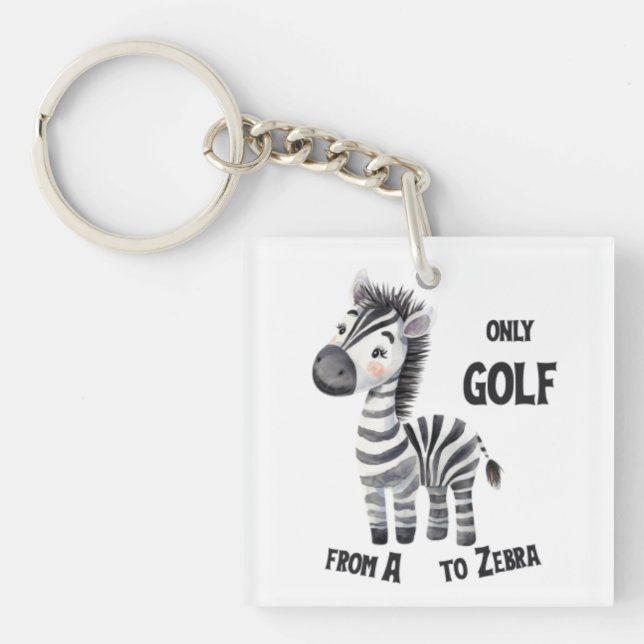 Golf från A till Ö, Zebra (Framsidan)