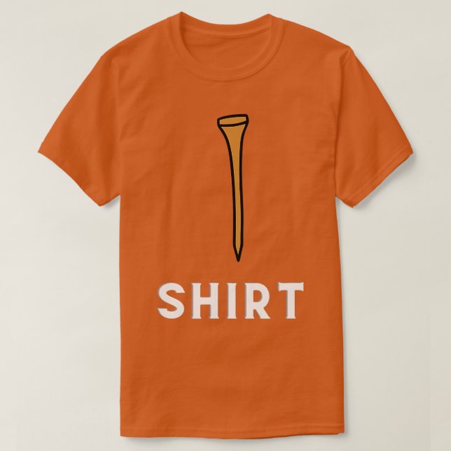 Golf Funny Golfing T Shirt (Design framsida)