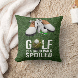 Golf Funny säger att äta upp golf-golf Kudde
