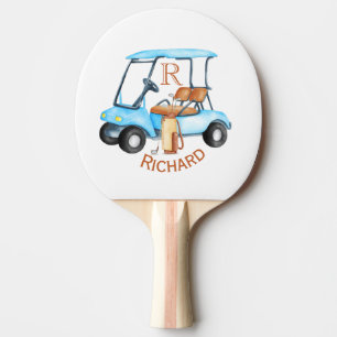 Golf Game Monogram Namn Pingisracket