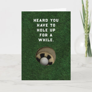 Golf Get well snart Kort