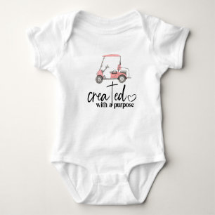 Golf Gift for Baby Shower Golfer Golf Cart T Shirt