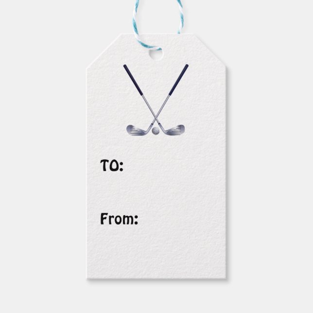 Golf Gift-Märkre Presentetikett (Framsidan)