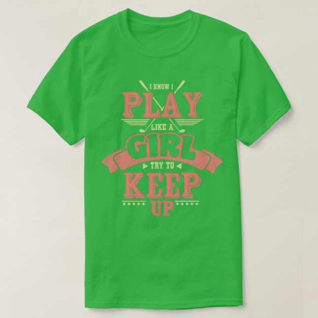 Golf Girl EssentialCopy T Shirt (Design framsida)