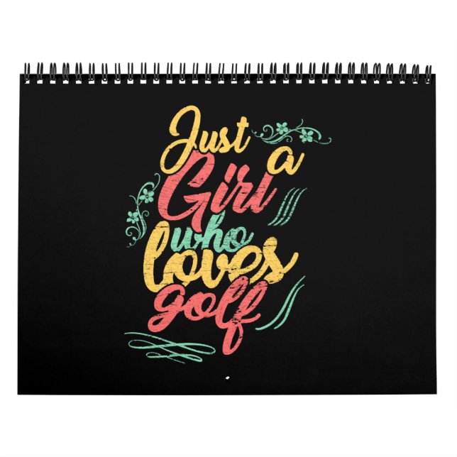 Golf Girl Kalender (Omslag)