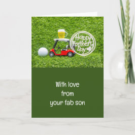 Golf  Glad fars dag  Kort