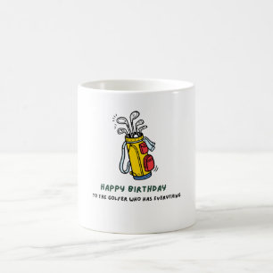 Golf Glad födelsedag till golfare som har allt Kaffemugg