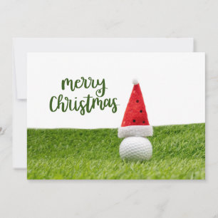 Golf God jul till Golfer Julkort