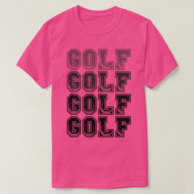 Golf Golf Design T Shirt (Design framsida)