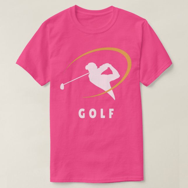 Golf Golf Swing Golfer Golfing T Shirt (Design framsida)