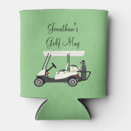 Golf Golfer Cart Personlig Coffee Beer