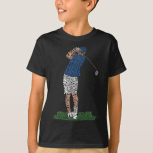 Golf Golfer Golfing Ord Art T-Shirt