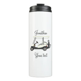 Golf Golfer Morning Resemugg Thermal Tumbler