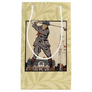 Golf Golfer Vintage Antique Golfing