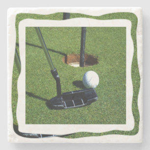 Golf gör det par stenunderlägg
