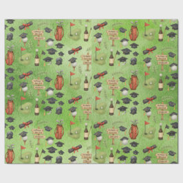 Golf Graduation themed for Cat Lover Golfer Presentpapper