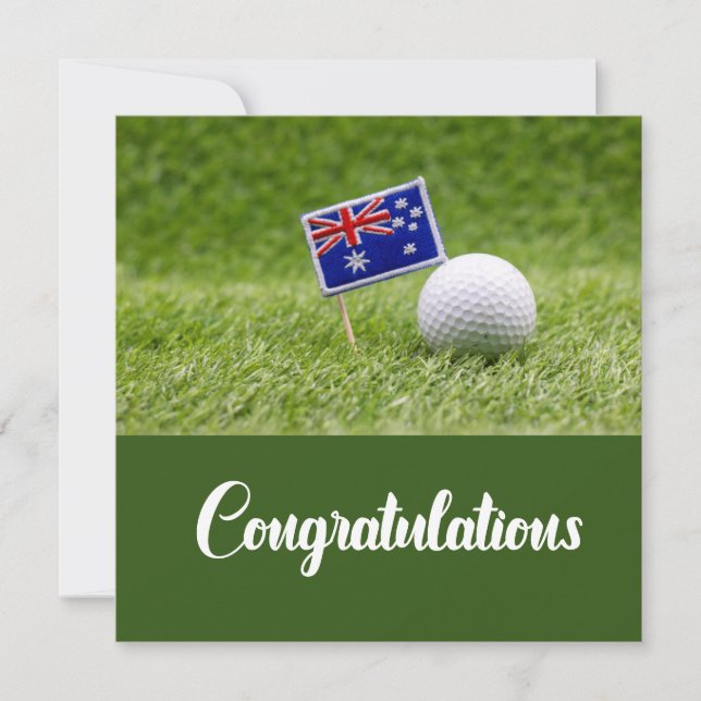Golf Grattisar du gjorde det för golfer (Framsida)