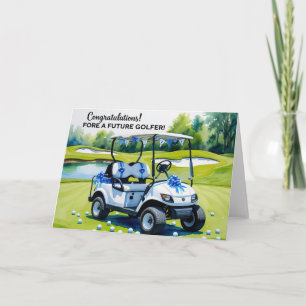 Golf-Grattisar för Pojke Kort