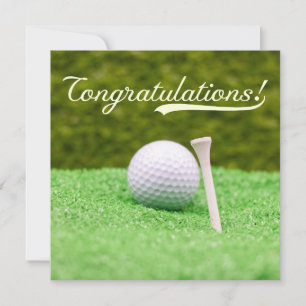 Golf-Grattisar "Hål-in-One Your Golfing"