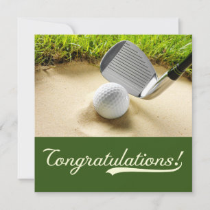 Golf-Grattisar "Hål-in-One Your Golfing"