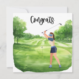 Golf Grattiss Golf Card för Dam Golfer