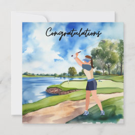 Golf Grattiss Golf Card för Dam Golfer