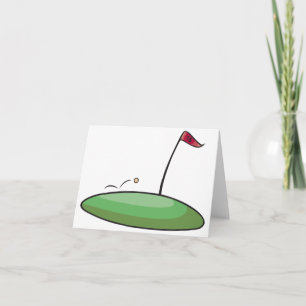 Golf Greens Notkort Kort
