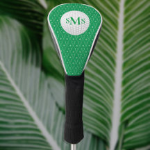 Golf Grönt 3 Initialt monogram
