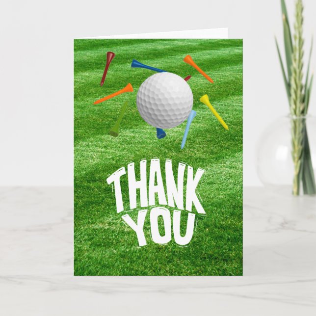 GOLF Grönts Gratitude: Fairway Tack Kort (Framsida)