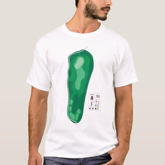 Golf hål #8 t shirt